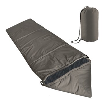 Влагостойкий спальный мешок-одеяло INSPIRE с капюшоном, Коричневый