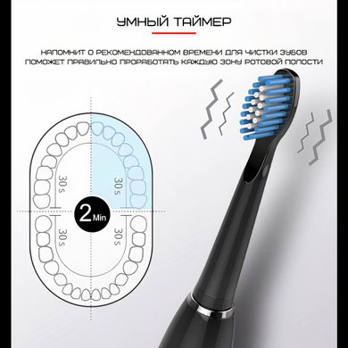 Електрична ультразвукова зубна щітка Seago SG575 White