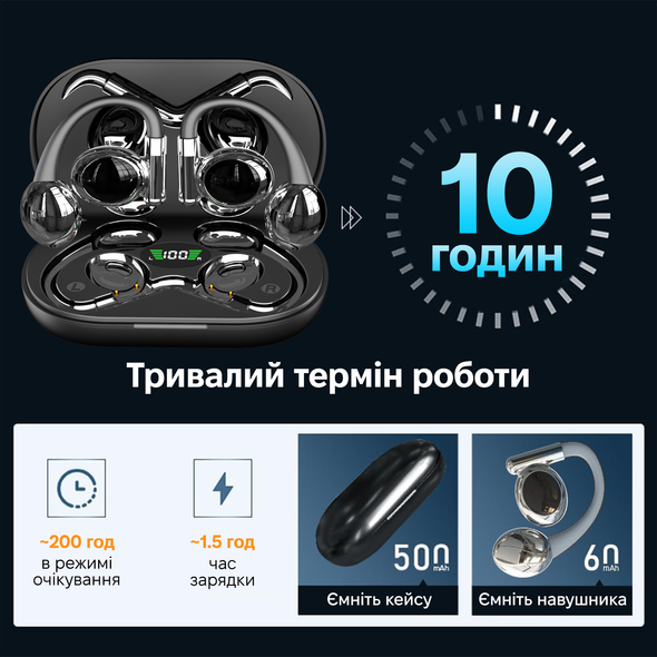 Беспроводные наушники YYK-880 Black YYK-880bl фото