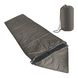 Влагостойкий спальный мешок-одеяло INSPIRE с капюшоном, Коричневый wsm-3 фото 1