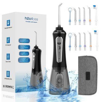 Іригатор H2OFloss HF-P11 Black H2O-HFP11-black фото