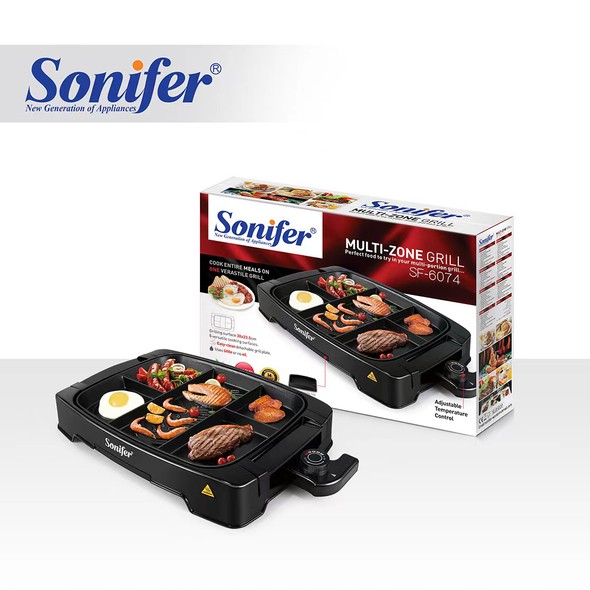Електричний гриль-барбекю Sonifer SF-6074  SF-6074 фото