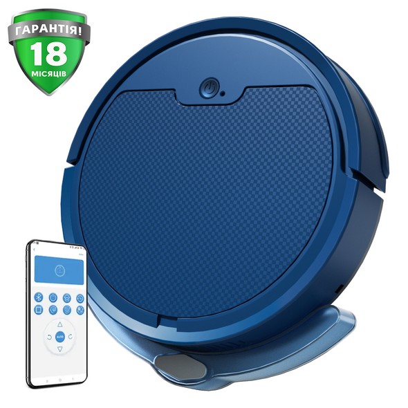 Робот-пылесос INSPIRE B8S Blue (mobile Wi-Fi App) B8S-bl фото
