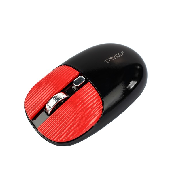 Комплект бездротовий - миша і клавіатура T-Wolf TW-T660, red TW-T660 фото