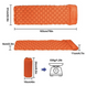 Надувной коврик для кемпинга Inspire Оранжевый HMR-CSP02Og фото 2