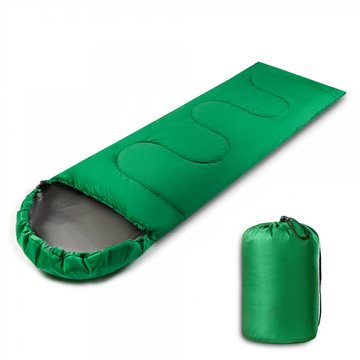 Спальный мешок-одеяло INSPIRE с капюшоном, Зелёный