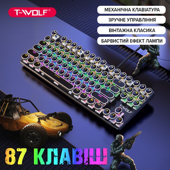 Клавиатура T-Wolf T12 TW-T12 фото
