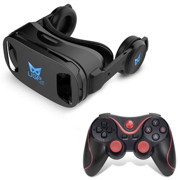VR Очки виртуальной реальности для смартфонов Baidroid UGP U8 + Terios T3 Black UGPU8 фото