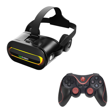 VR Окуляри віртуальної реальності для смартфонів VR Park з джостиком Terios T3 Black VR-Park фото