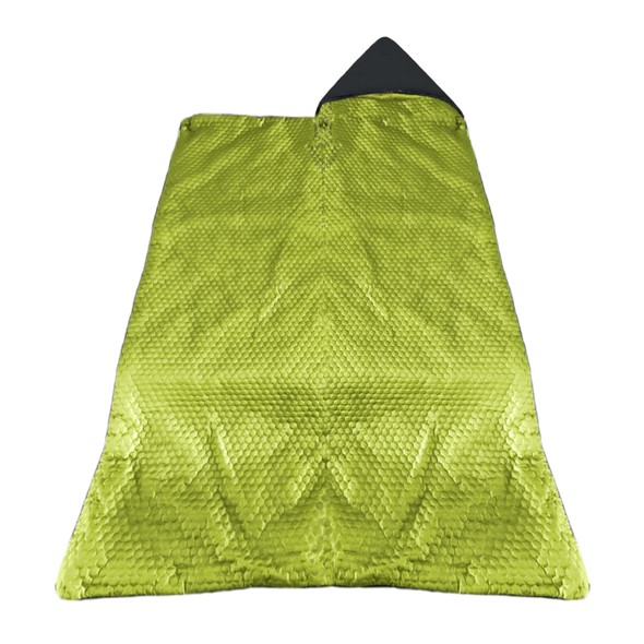 Влагостойкий спальный мешок-одеяло INSPIRE с капюшоном, Чёрный wsm-1 фото