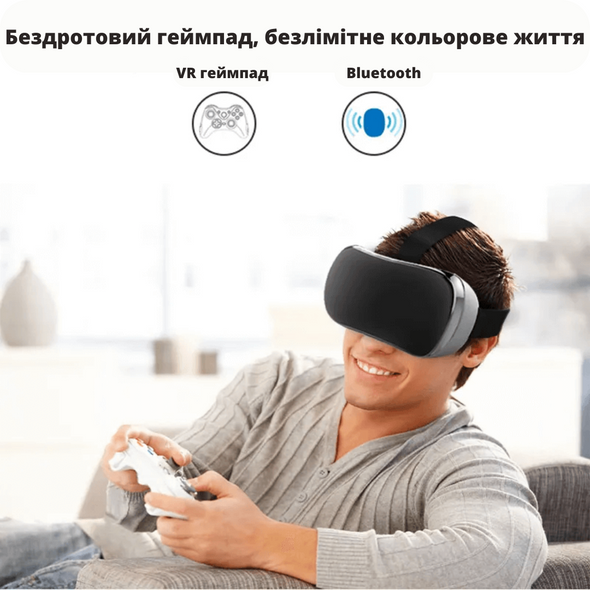 Ігрова гарнітура INSPIRE S900 VR окуляри віртуальної реальності "Все в одному" Black S900-VRbk фото
