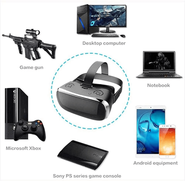 Игровая гарнитура INSPIRE S900 VR очки виртуальной реальности «Все в одном» Black S900-VRbk фото