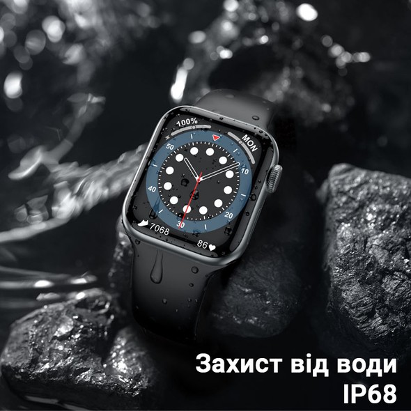 Смарт-часы Hoco Y1 Pro black HocoY1-Probk фото