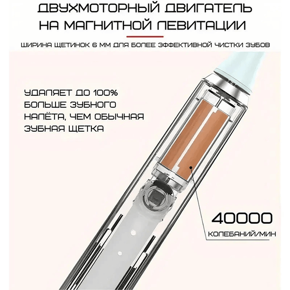 Електрична зубна щітка Seago S5, Red (K1010050352) K1010050352 фото