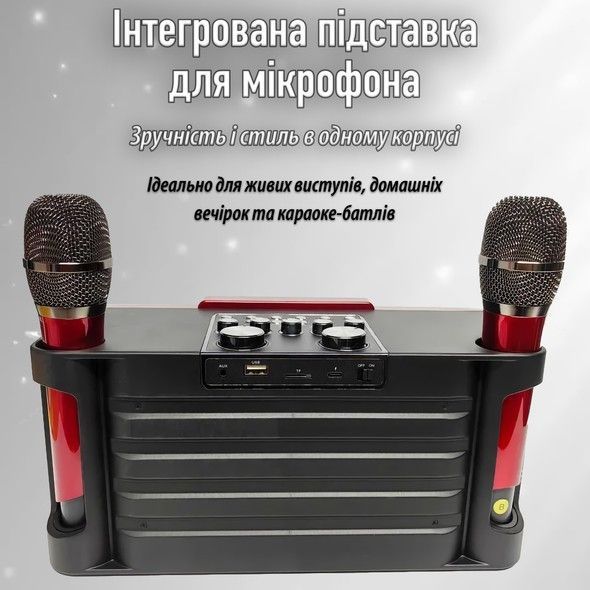 Портативная караоке-система INSPIRE YS-208 red