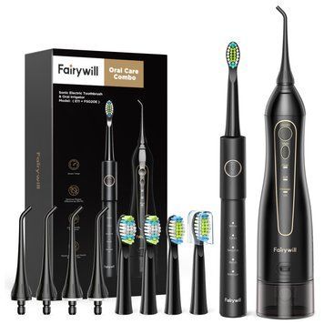 Набір електрична зубна щітка Fairywill E11 + іригатор Fairywill F5020E F5020E-E11 фото