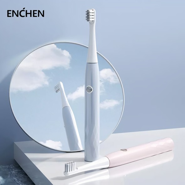 Электрическая зубная щетка Xiaomi Enchen T501, Blue T501P фото