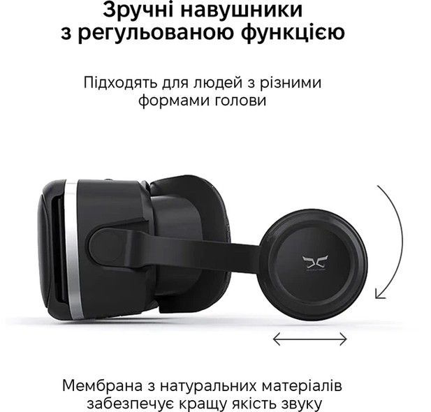 Очки-шлем виртуальной реальности Shinecon VR SC-G04E + Джойстик Shinecon B01SC (SC-G04E+SC-B01) SC-G04E+SC-B01 фото