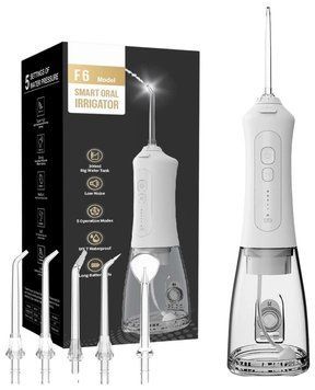 Іригатор INSPIRE F6 White, 5 насадок ins-ir-f6-5noz-white фото