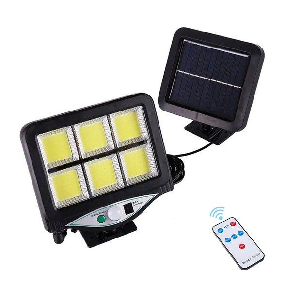 Уличный светильник с солнечной батареей INSPIRE 5Вт 200Лм с датчиком движения и ДУ flashlight-1 фото